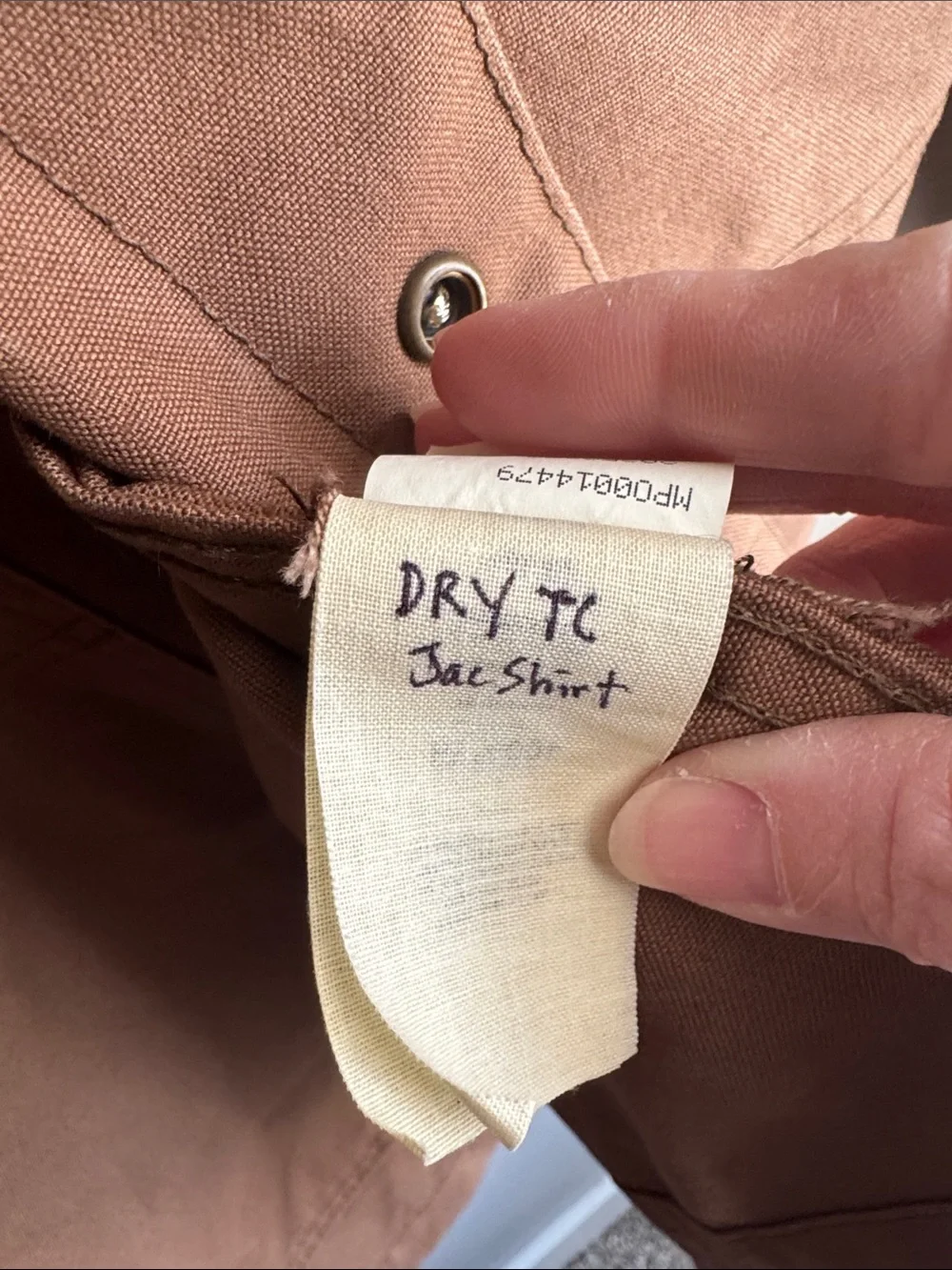 Filson Tan/Brown Tin Cloth Field Jacket - Men's Work Coat, Size XL.